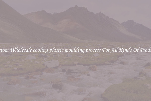 Custom Wholesale cooling plastic moulding process For All Kinds Of Products