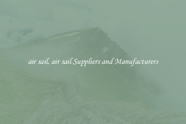 air sail, air sail Suppliers and Manufacturers