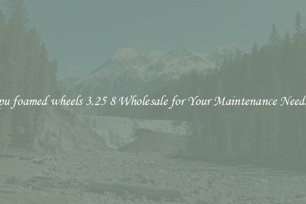 pu foamed wheels 3.25 8 Wholesale for Your Maintenance Needs