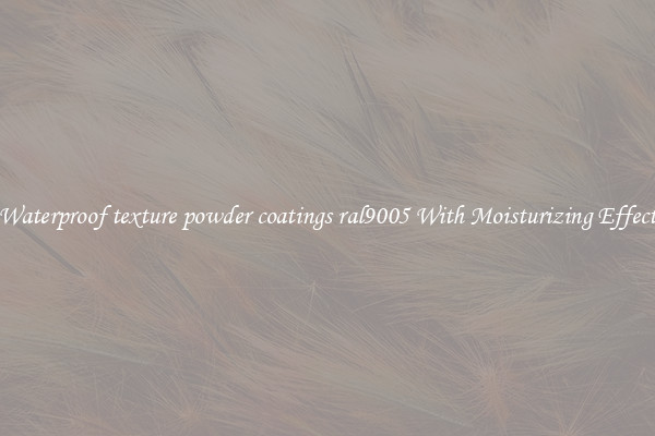 Waterproof texture powder coatings ral9005 With Moisturizing Effect