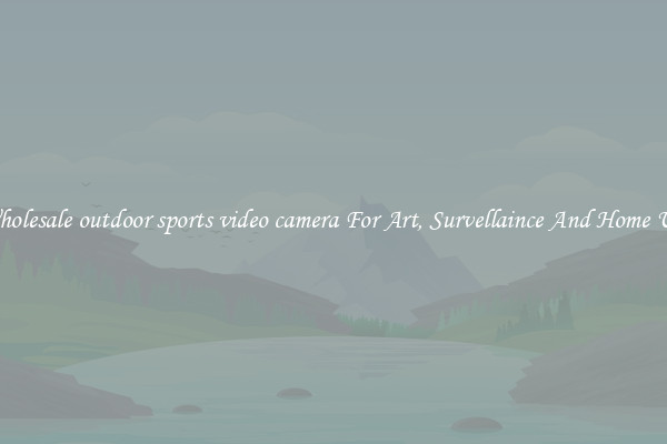 Wholesale outdoor sports video camera For Art, Survellaince And Home Use