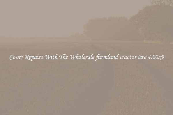  Cover Repairs With The Wholesale farmland tractor tire 4.00x9 